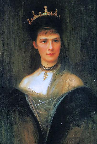 Philip Alexius de Laszlo Empress Elisabeth of Austria china oil painting image